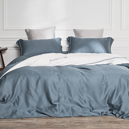 91家纺网 家纺一手货源 找家纺 （总）涞澳 2019新款60天丝工艺款套件