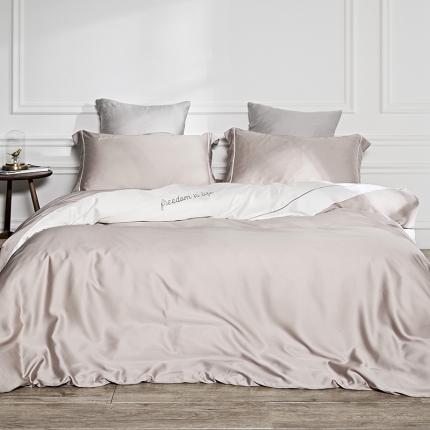 91家纺网 家纺一手货源 找家纺 （总）涞澳 2019新款60天丝工艺款套件