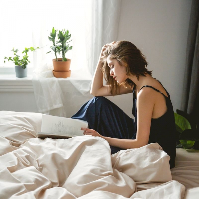 91家纺网 家纺一手货源 找家纺 涞澳家纺 2019新款60长绒棉平色简易四件套 亚麻灰