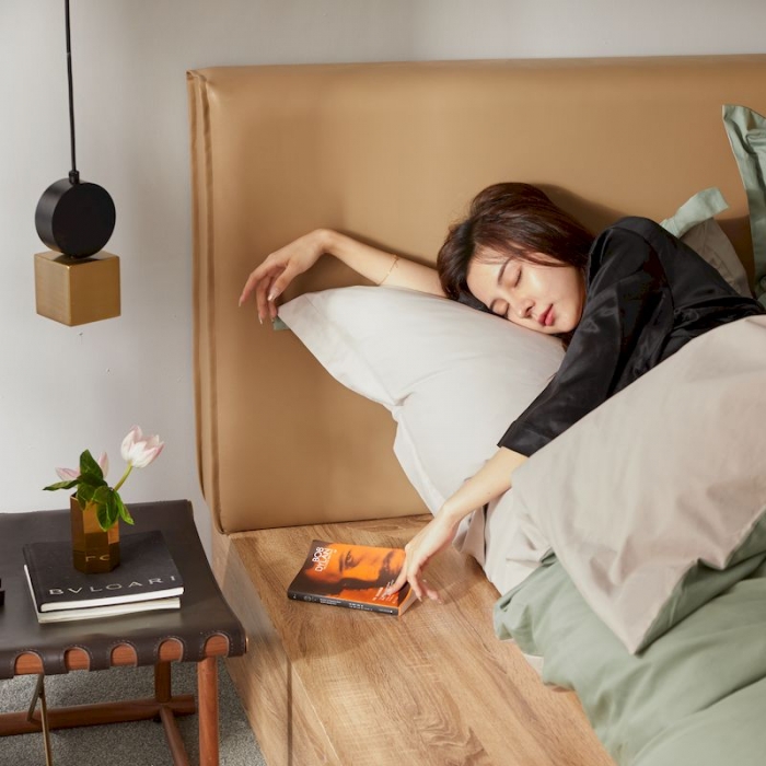 91家纺网 家纺一手货源 找家纺 涞澳家纺 2019新款50磨绒双拼四件套 澡绿灰