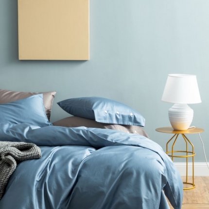 91家纺网 家纺一手货源 找家纺 （总）涞澳家纺 2019新款60长绒棉平色简易四件套