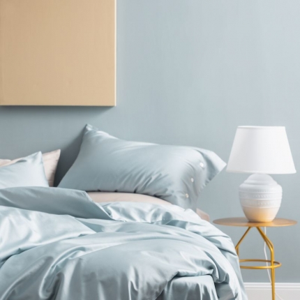 91家纺网 家纺一手货源 找家纺 （总）涞澳家纺 2019新款60长绒棉平色简易四件套