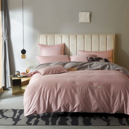 涞澳家纺 2019新款60支长绒棉小雏菊四件套 宇生