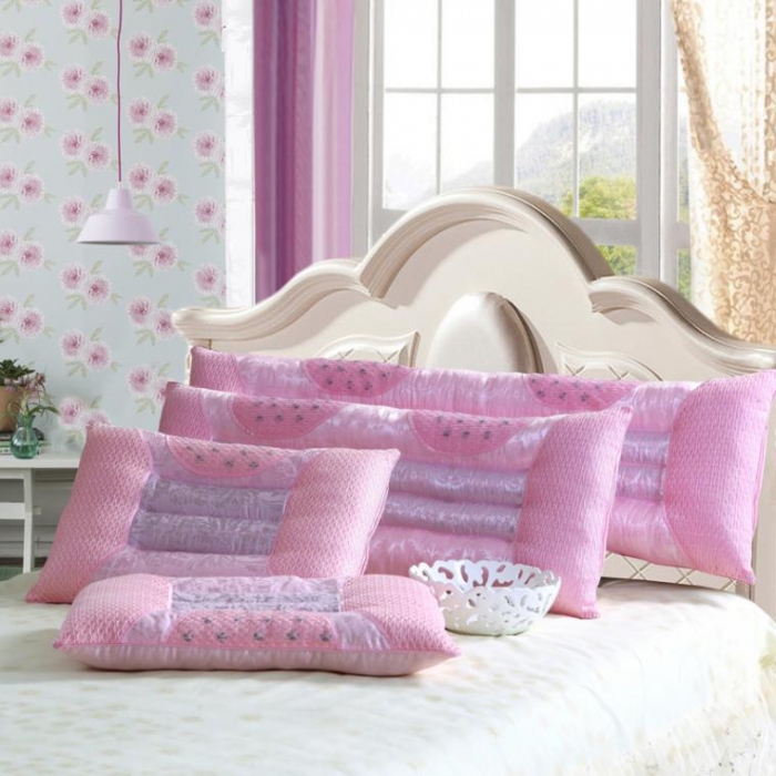 91家纺网 家纺一手货源 找家纺 锦绣万家 双人枕芯枕头情侣枕芯