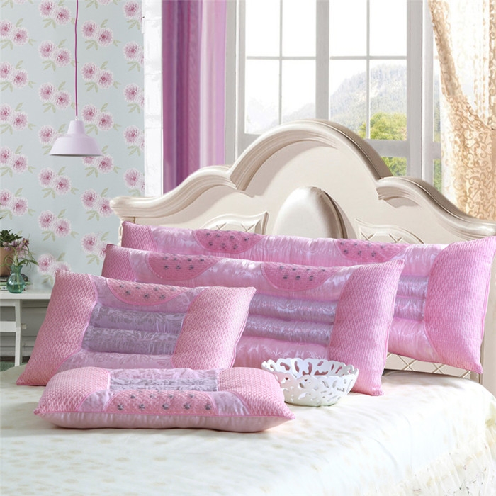 91家纺网 家纺一手货源 找家纺 锦绣万家 双人枕芯双人枕头情侣枕