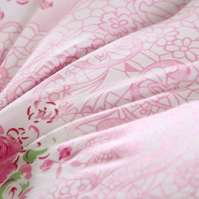 91家纺网 家纺一手货源 找家纺 锦绣万家  春暖花开舒适双人枕头情侣枕芯加长枕头芯