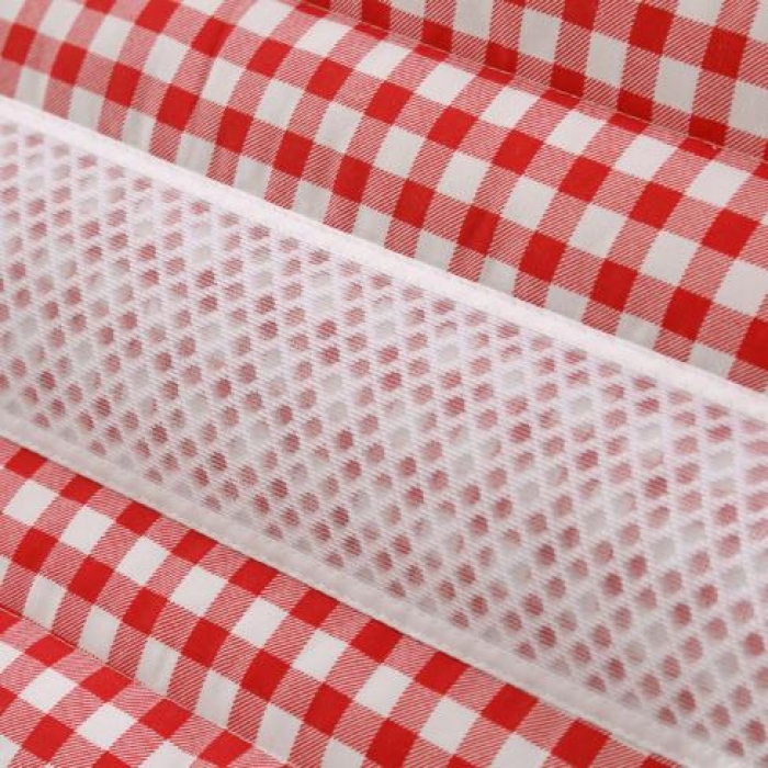 91家纺网 家纺一手货源 找家纺 锦绣万家 三明治透气双人枕芯长枕头情侣枕