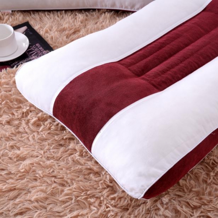 91家纺网 家纺一手货源 找家纺 锦绣万家 灯芯绒立体决明子枕头枕芯