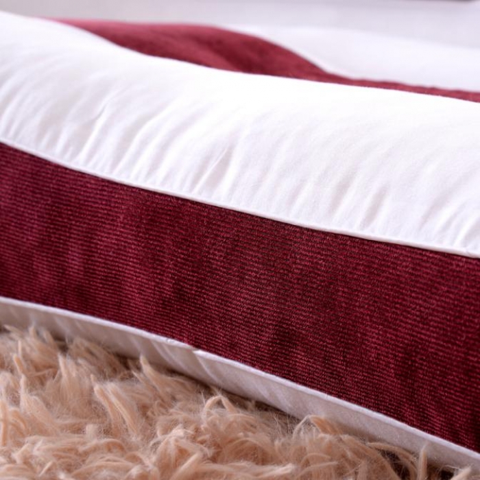 91家纺网 家纺一手货源 找家纺 锦绣万家 灯芯绒立体决明子枕头枕芯