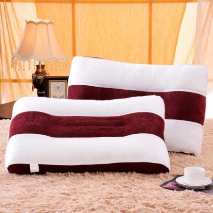 91家纺网 家纺一手货源 找家纺 锦绣万家 灯芯绒立体决明子枕头枕芯