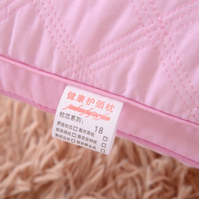 91家纺网 家纺一手货源 找家纺 （总）锦绣万家 方格格绗缝羽丝绒枕头枕芯