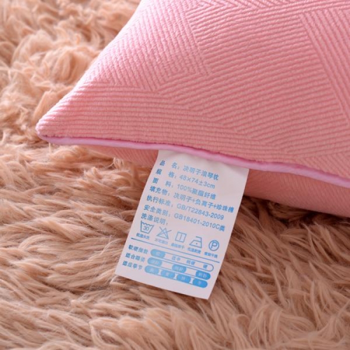 91家纺网 家纺一手货源 找家纺 （总）锦绣万家 决明子浪琴枕头枕芯2色