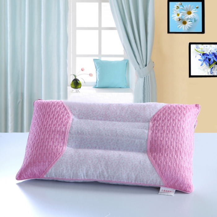 91家纺网 家纺一手货源 找家纺 锦绣万家 决明子儿童枕头学生枕芯绣花款30*50cm