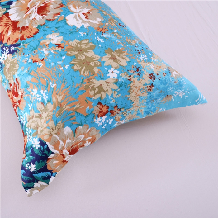 91家纺网 家纺一手货源 找家纺 双人枕套双人枕头套全棉纯棉枕套 爱丽丝-兰