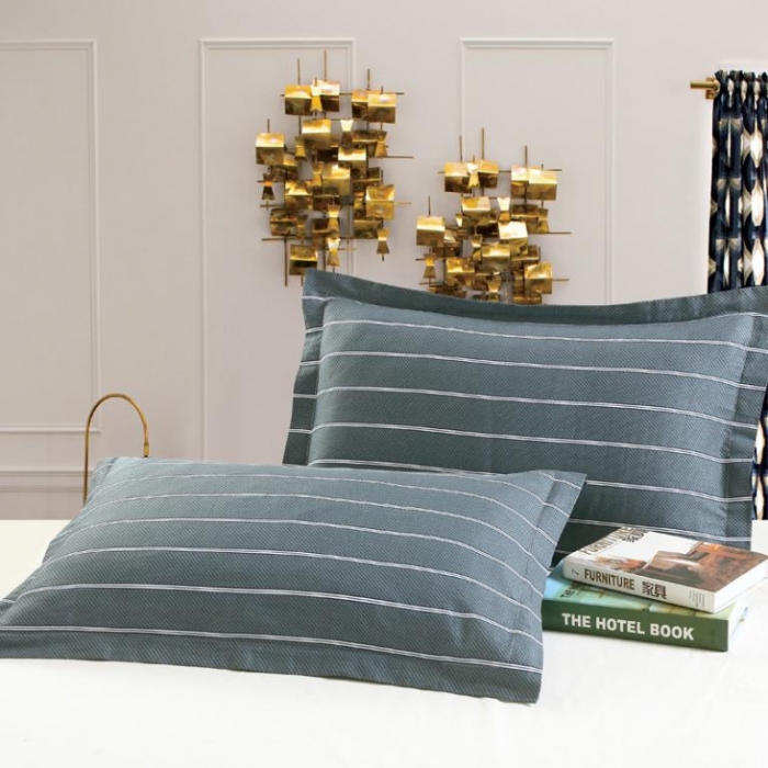 91家纺网 家纺一手货源 找家纺 全棉双人枕套双人枕芯套纯棉枕套 爵士先锋