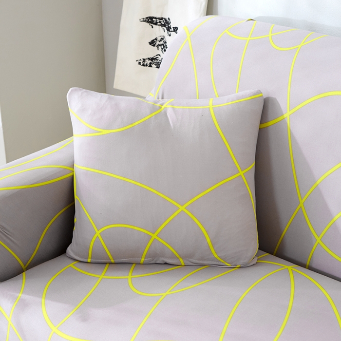 91家纺网 家纺一手货源 找家纺 兴妮雅家纺 2018新款卡通风格沙发套 休闲格调