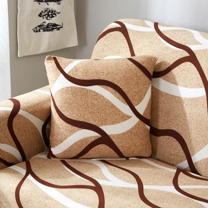 91家纺网 家纺一手货源 找家纺 兴妮雅家纺 2018新款小清新风格沙发套 别样生活