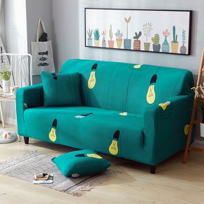 91家纺网 家纺一手货源 找家纺 兴妮雅家纺 2018新款小清新风格沙发套 亮点