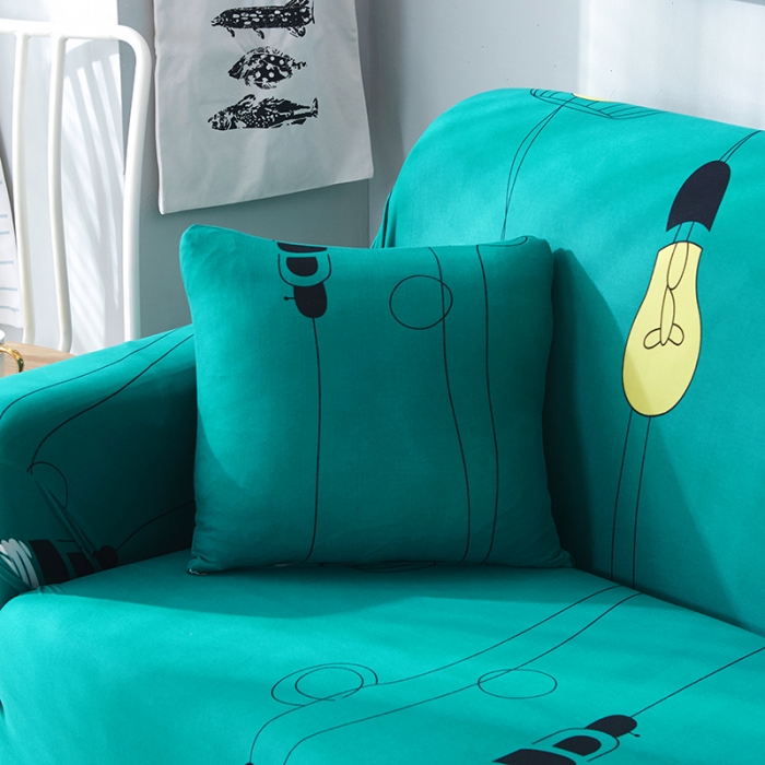 91家纺网 家纺一手货源 找家纺 兴妮雅家纺 2018新款小清新风格沙发套 亮点