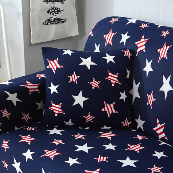 91家纺网 家纺一手货源 找家纺 兴妮雅家纺 2018新款小清新风格沙发套 欧美风