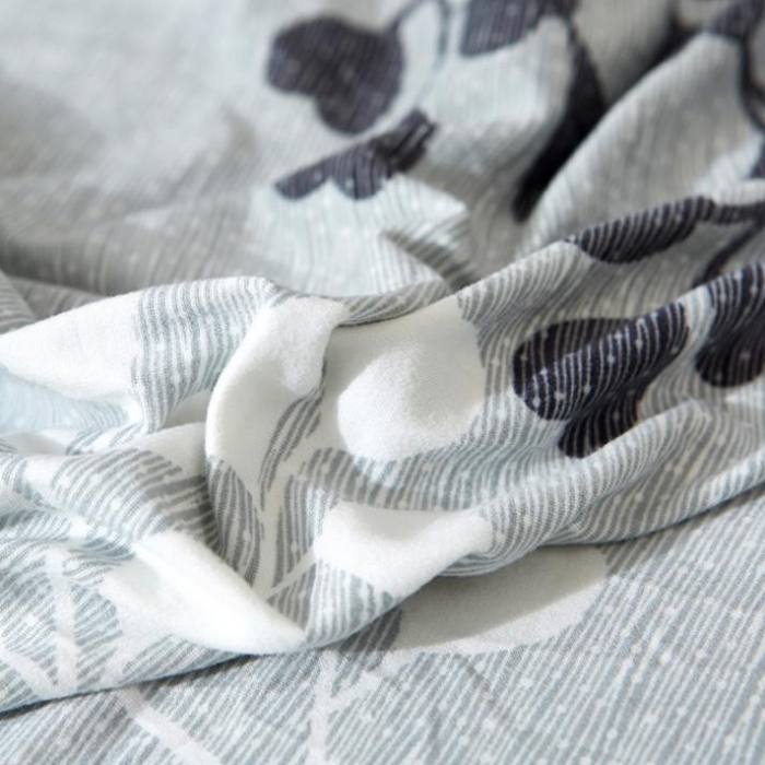 91家纺网 家纺一手货源 找家纺 兴妮雅家纺 2018新款小清新风格沙发套 叶知秋