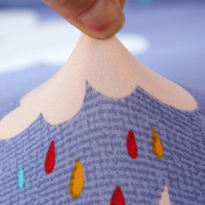 91家纺网 家纺一手货源 找家纺 兴妮雅家纺 2018新款小清新风格沙发套 云朵