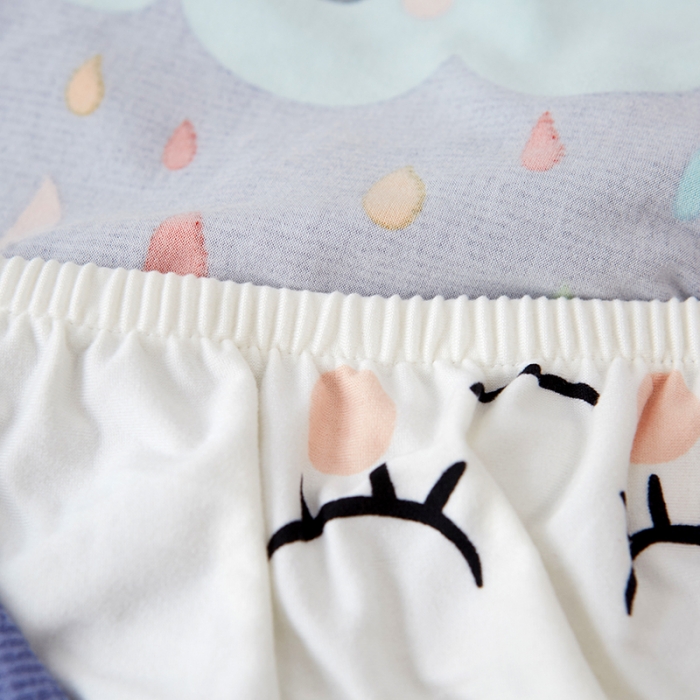 91家纺网 家纺一手货源 找家纺 兴妮雅家纺 2018新款小清新风格沙发套 云朵