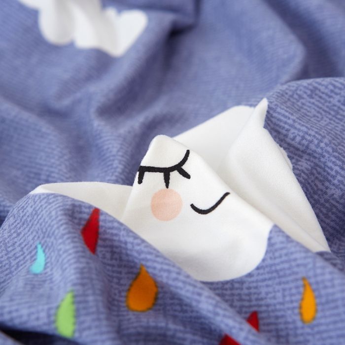 91家纺网 家纺一手货源 找家纺 兴妮雅家纺 2018新款小清新风格沙发套 云朵