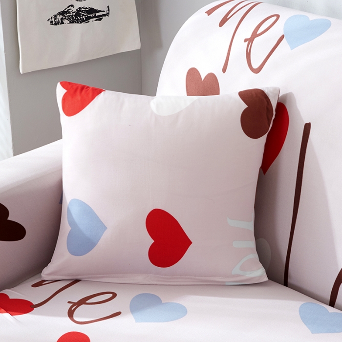 91家纺网 家纺一手货源 找家纺 兴妮雅家纺 2018新款小清新风格沙发套 挚爱