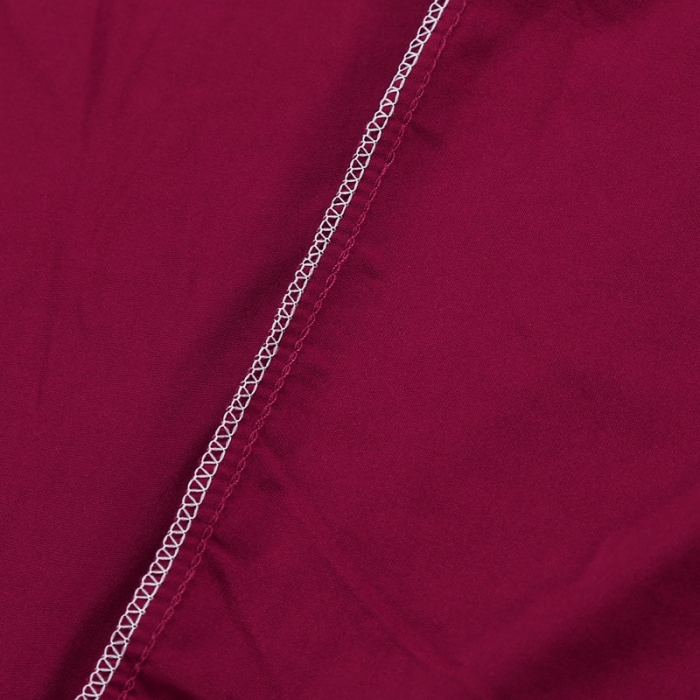 91家纺网 家纺一手货源 找家纺 兴妮雅家纺 2018新款纯色系列沙发套酒红