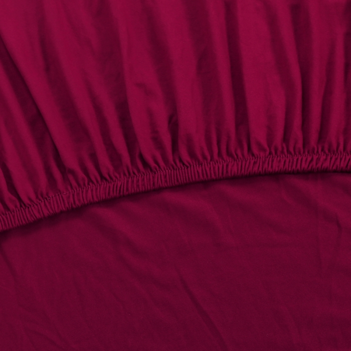 91家纺网 家纺一手货源 找家纺 兴妮雅家纺 2018新款纯色系列沙发套酒红