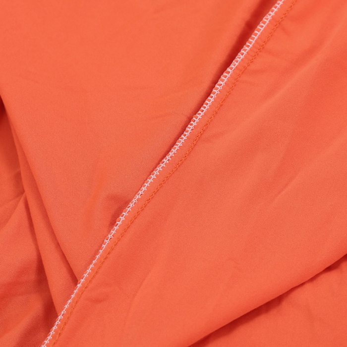 91家纺网 家纺一手货源 找家纺 兴妮雅家纺 2018新款纯色系列沙发套橘色