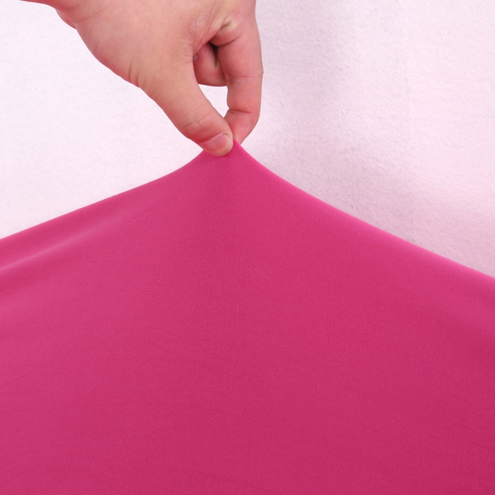 91家纺网 家纺一手货源 找家纺 兴妮雅家纺 2018新款纯色系列沙发套玫红