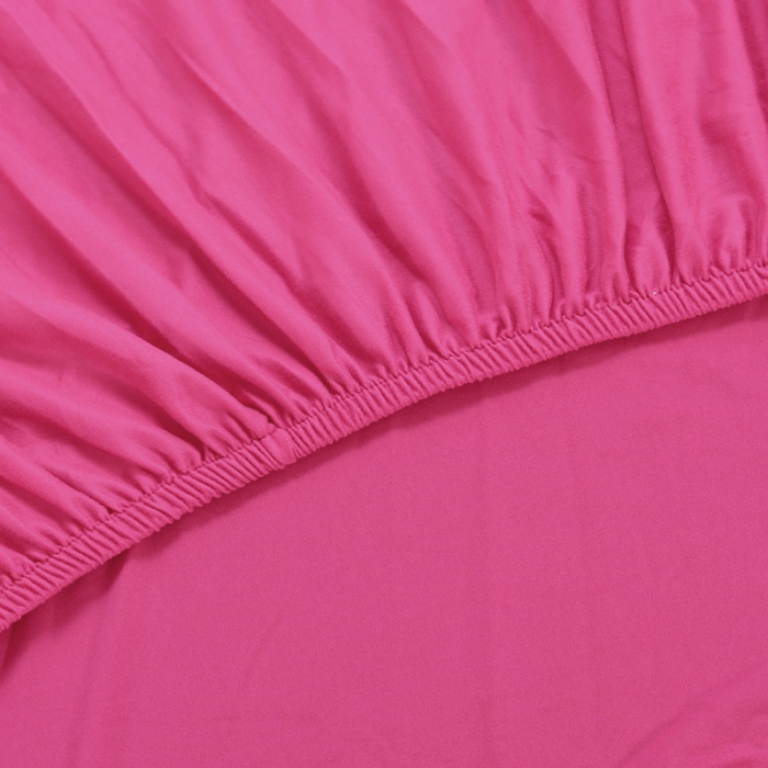 91家纺网 家纺一手货源 找家纺 兴妮雅家纺 2018新款纯色系列沙发套玫红