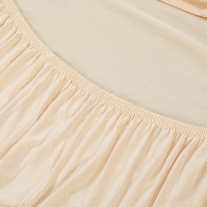 91家纺网 家纺一手货源 找家纺 兴妮雅家纺 2018新款纯色系列沙发套米色