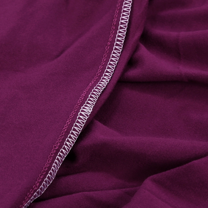 91家纺网 家纺一手货源 找家纺 兴妮雅家纺 2018新款纯色系列沙发套糖果紫