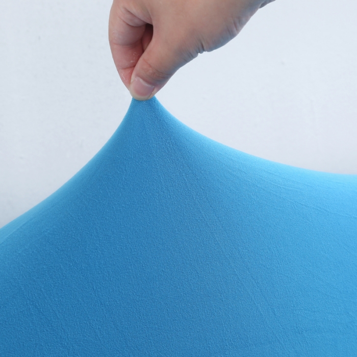 91家纺网 家纺一手货源 找家纺 兴妮雅家纺 2018新款纯色系列沙发套天蓝