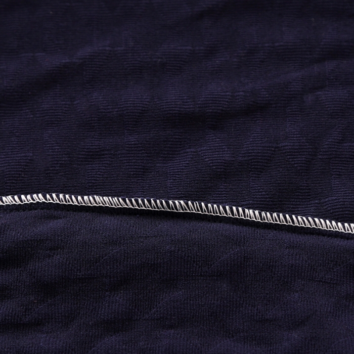 91家纺网 家纺一手货源 找家纺 兴妮雅家纺 2020新款提花牛奶丝沙发床 藏蓝