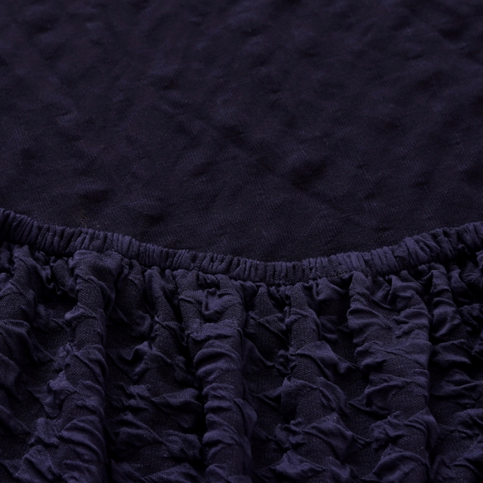 91家纺网 家纺一手货源 找家纺 兴妮雅家纺 2020新款提花牛奶丝沙发床 藏蓝