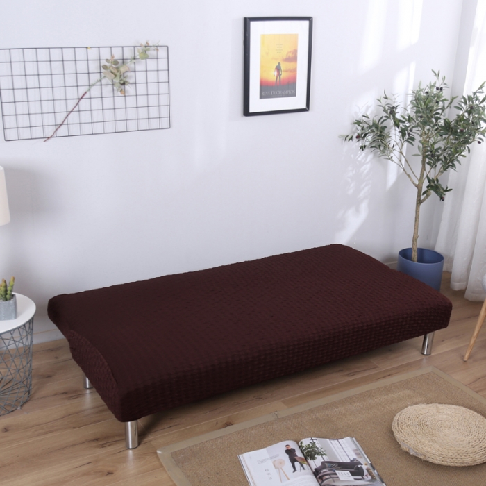 91家纺网 家纺一手货源 找家纺 兴妮雅家纺 2020新款提花牛奶丝沙发床 咖啡