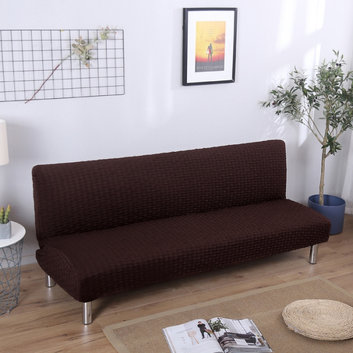 91家纺网 家纺一手货源 找家纺 兴妮雅家纺 2020新款提花牛奶丝沙发床 咖啡