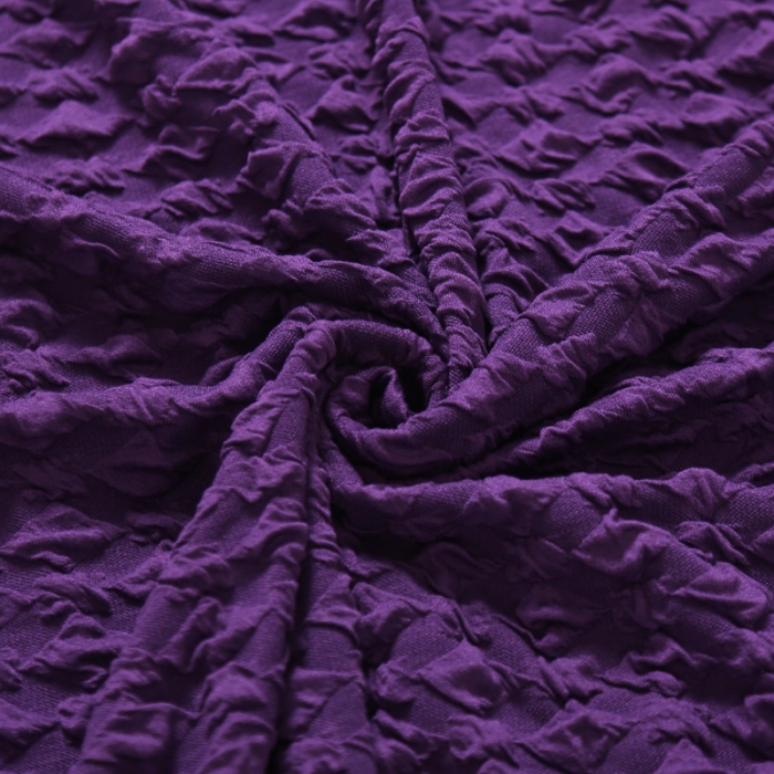 91家纺网 家纺一手货源 找家纺 兴妮雅家纺 2020新款提花牛奶丝双人沙发 紫色