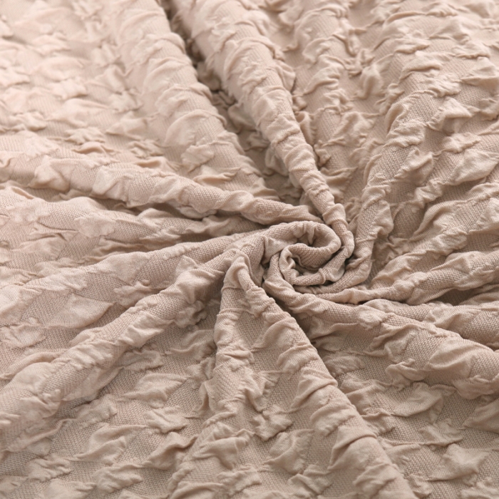 91家纺网 家纺一手货源 找家纺 兴妮雅家纺 2020新款提花牛奶丝沙发床 米色