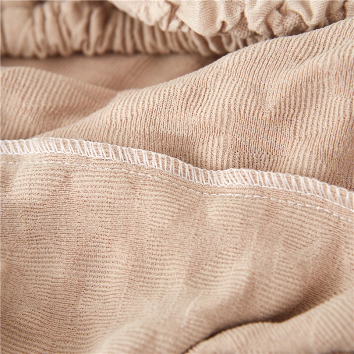 91家纺网 家纺一手货源 找家纺 兴妮雅家纺 2020新款提花牛奶丝椅子套 米色