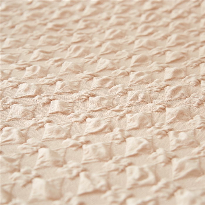 91家纺网 家纺一手货源 找家纺 兴妮雅家纺 2020新款提花牛奶丝椅子套 米色