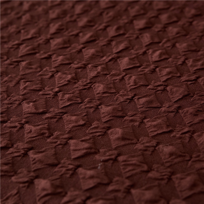 91家纺网 家纺一手货源 找家纺 兴妮雅家纺 2020新款提花牛奶丝椅子套 咖啡色