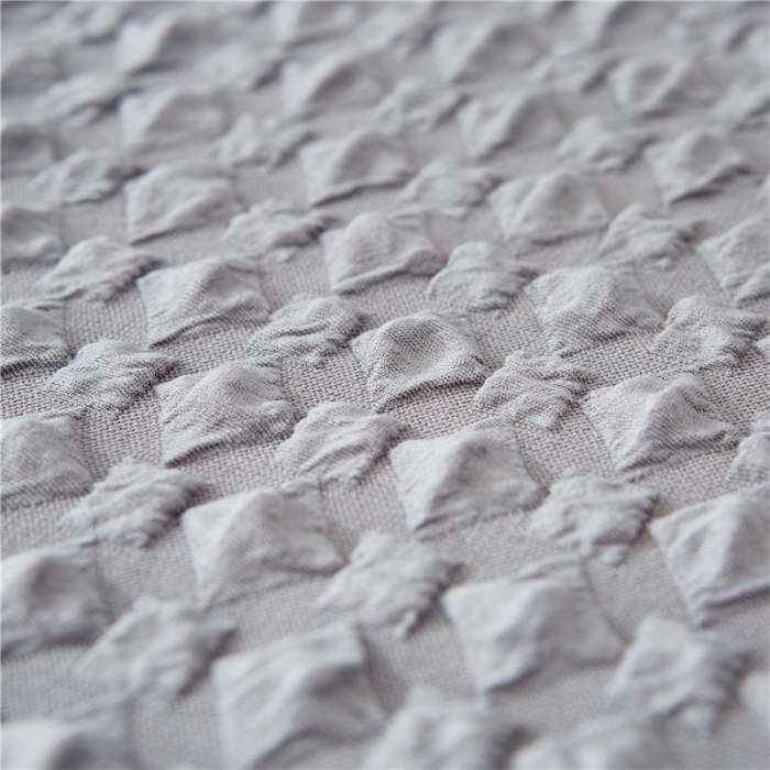 91家纺网 家纺一手货源 找家纺 兴妮雅家纺 2020新款提花牛奶丝椅子套 灰色