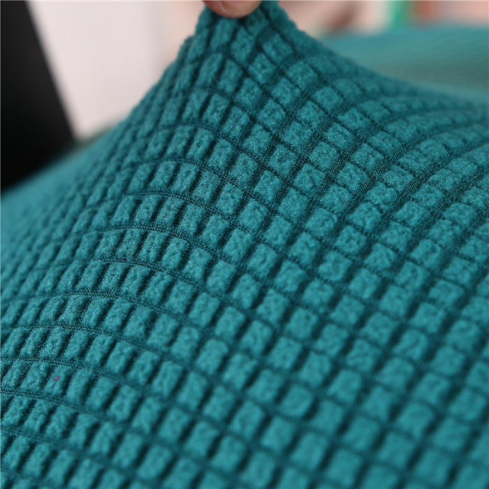 91家纺网 家纺一手货源 找家纺 兴妮雅  2020新款厚款分体椅套 玉米绒墨绿