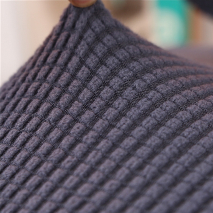 91家纺网 家纺一手货源 找家纺 兴妮雅  2020新款厚款分体椅套 玉米绒深灰