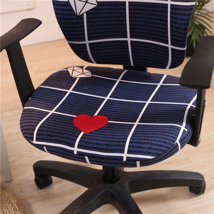 91家纺网 家纺一手货源 找家纺 兴妮雅  2020新款四季款分体椅套 克拉恋人